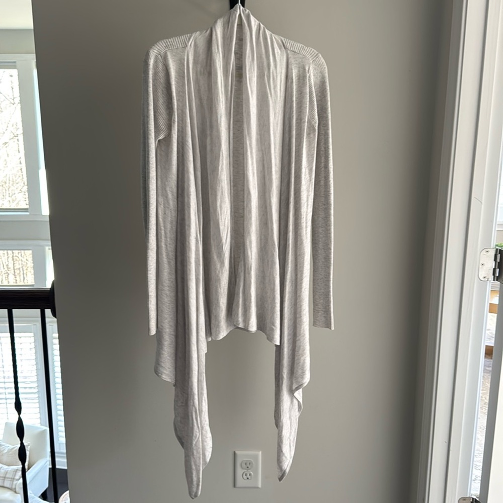 Lululemon Light Gray Cardigan